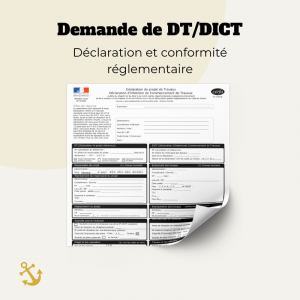 Demande de DT/DICT - Déclaration et conformité réglementaire