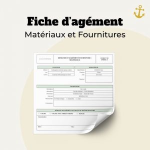 Fiche d'Agrément matériaux (FAM)