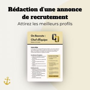 Rédaction d’une annonce de recrutement