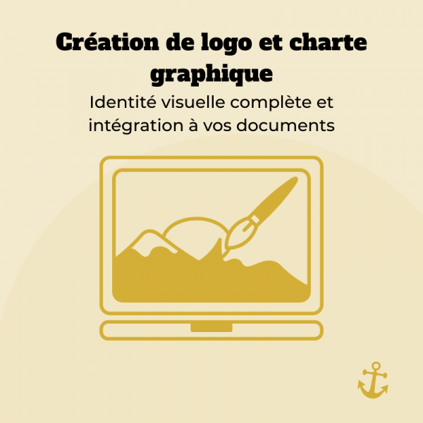 Création de logo et charte graphique – Identité visuelle complète et intégration à vos documents