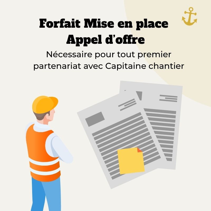 Forfait de Mise en Place Appels d'offres