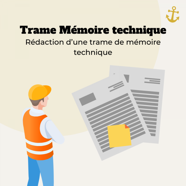 Rédaction d’une trame de mémoire technique