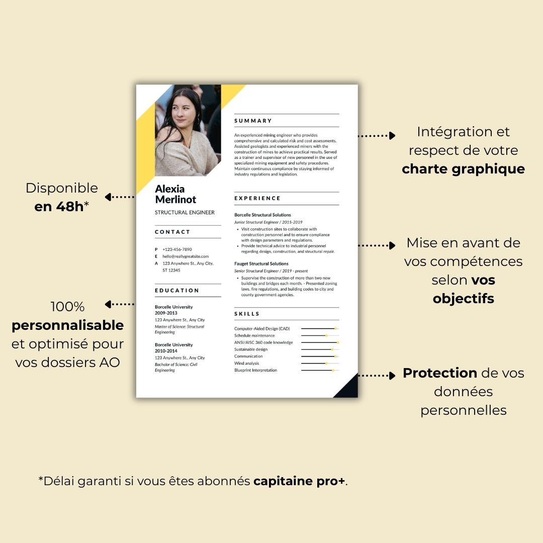 Rédaction de CV d'entreprise – Image 3