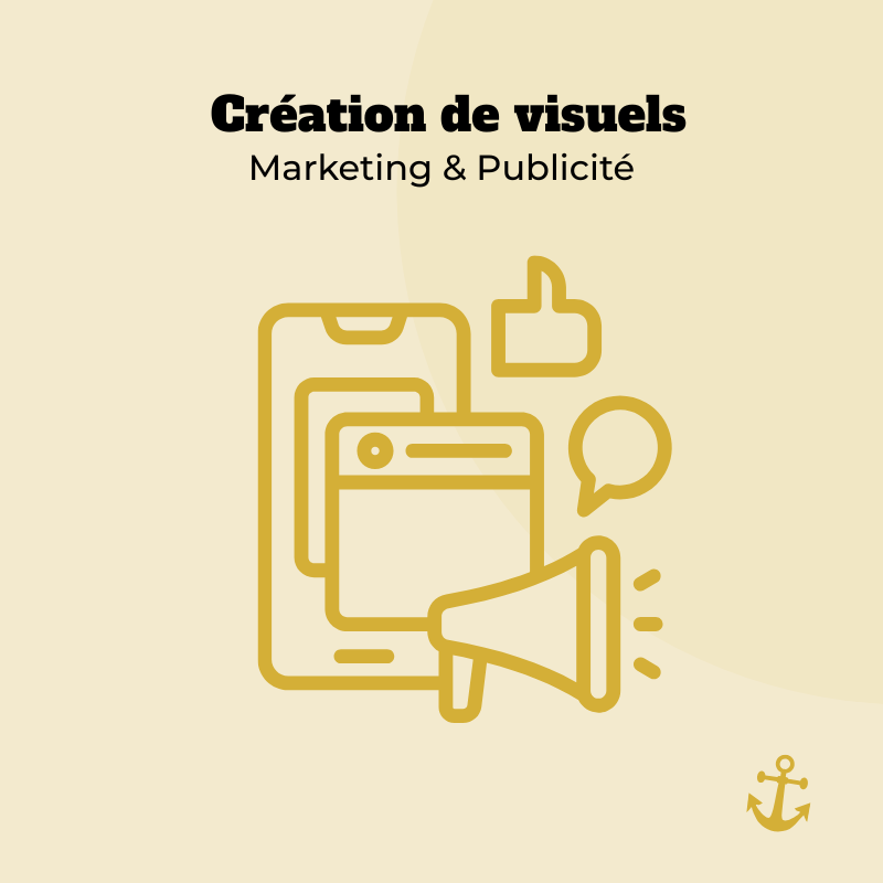 Création de visuels - Marketing & Publicité