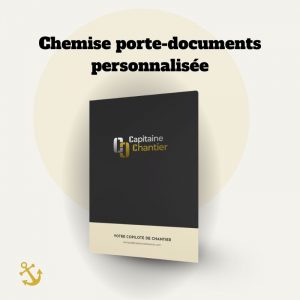 Chemise porte-documents personnalisée